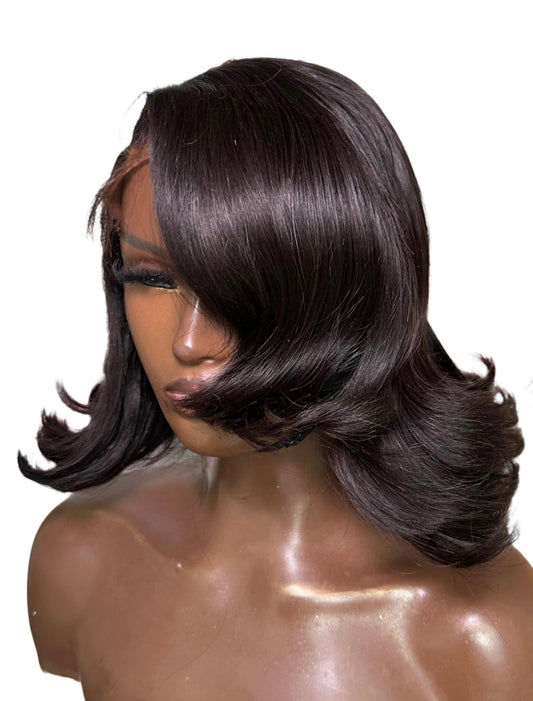 6x5 glueless 12” bob