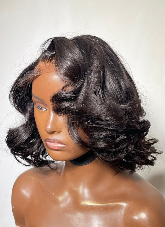 10” glueless bob unit
